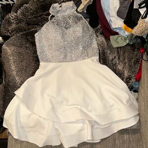 size on tag says 5/6, it fits like a small or as a size 0-2